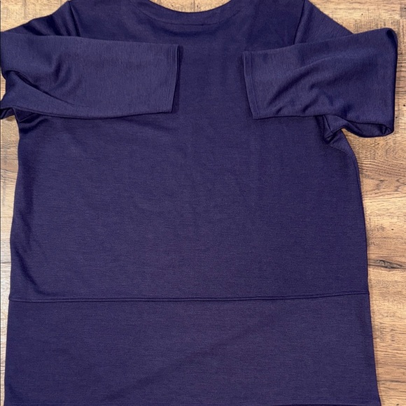 NORM THOMPSON Purple Long Sleeve Tunic - Picture 9 of 10